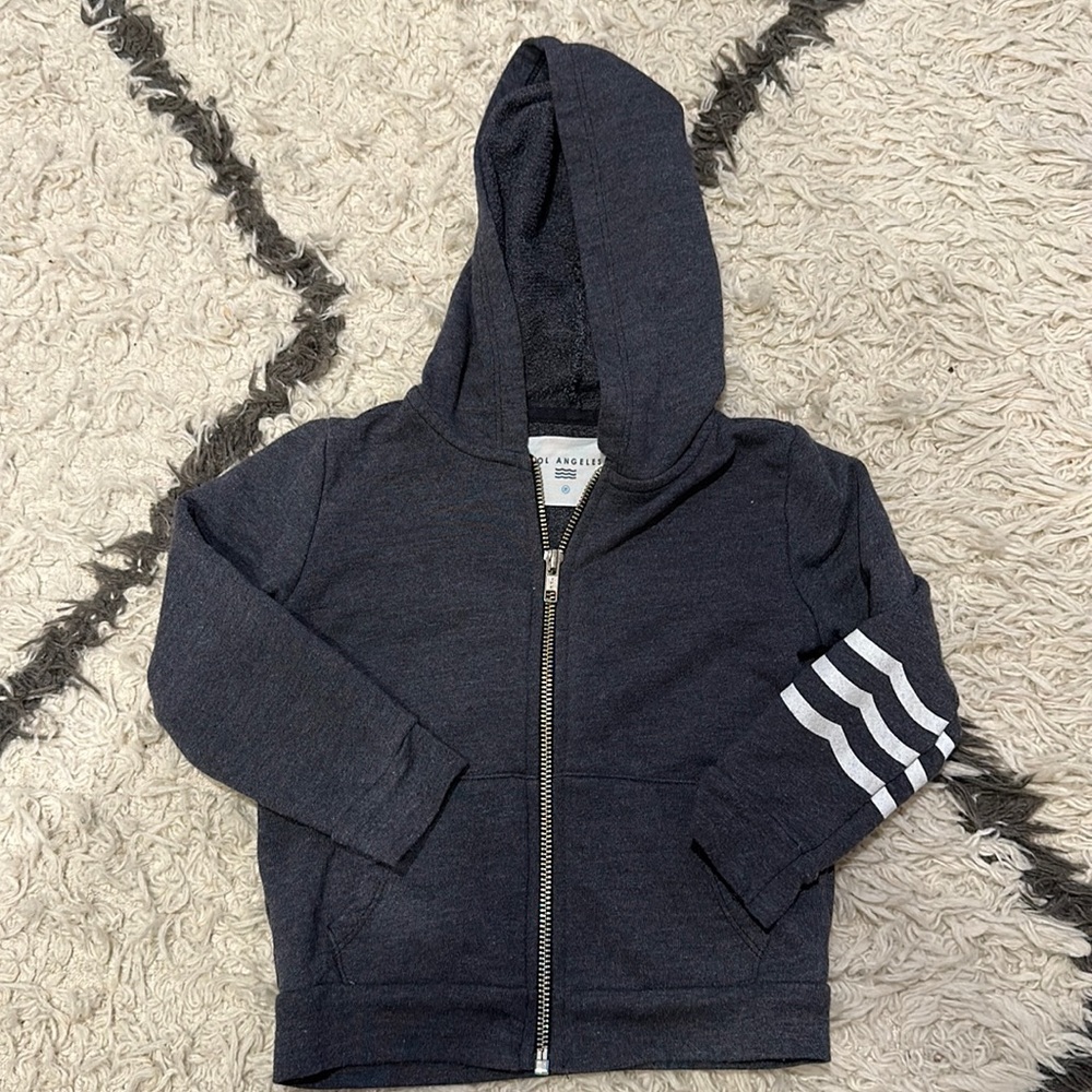 Sol Angeles Waves Zip Up Hoodie 2T surfer style
